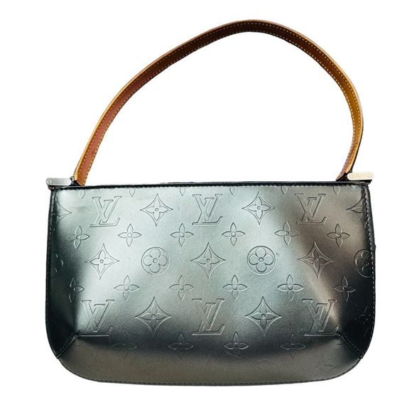 Louis Vuitton Monogram Mat Fowler handbag Silver Gray Shoulder Bag - Picture 1 of 14